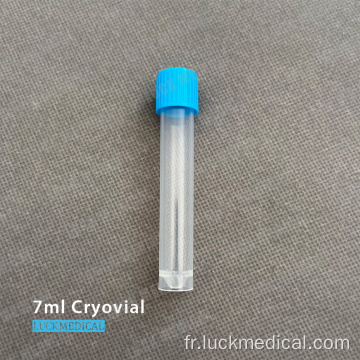 Cryotube externe 7 ml de congélateur FDA